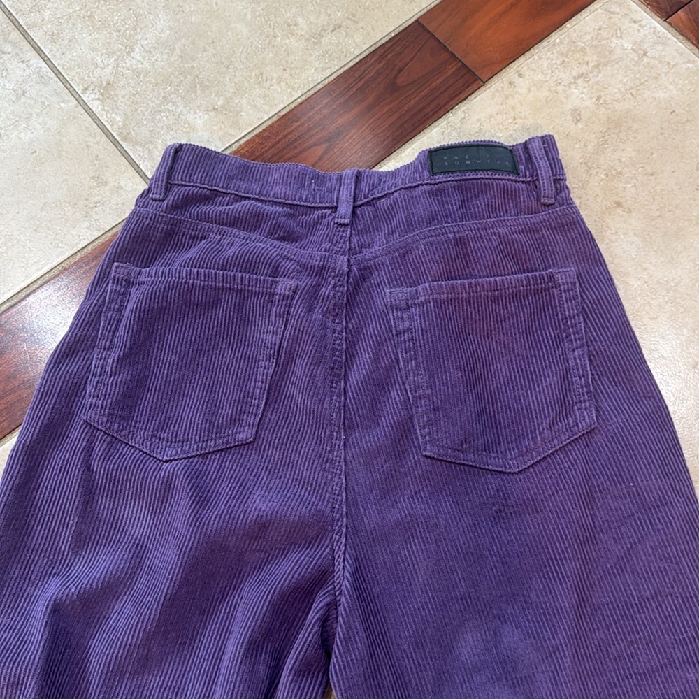 PacSun Purple Corduroy Pants - Picture 4 of 4